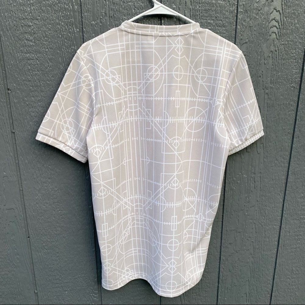 Adidas Athletic Shirt I Am Sport Field Maps - Picture 6 of 6